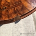 Ornate Pattern Round Wood Coffee Table